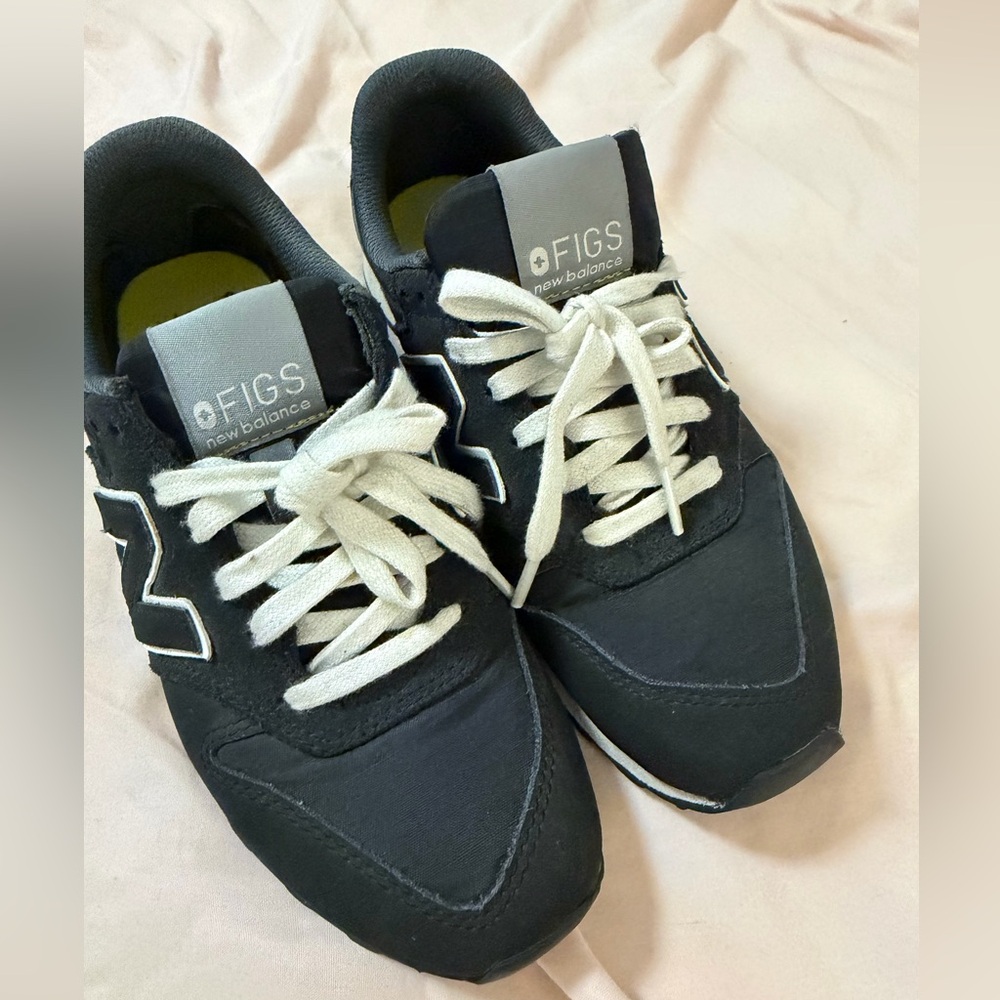 Figs New Balance Black and White Women's Sneakers